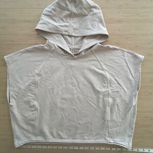 Lululemon Athletica Beige Hooded Top